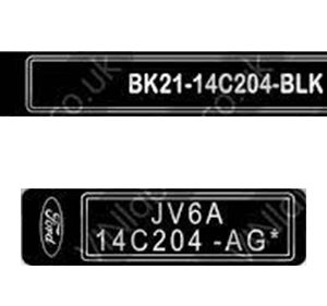 VIN number plate printing service