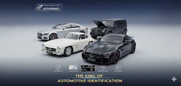 Mercedes-Benz VIN labels