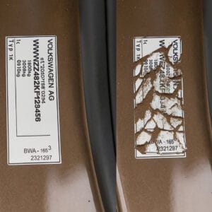 Ultra-Destructible Security VIN Label